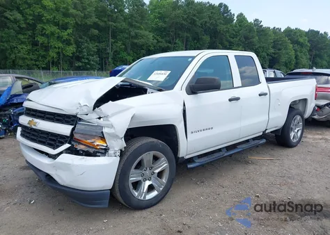 2018 Chevrolet Silverado 1500 Custom from USA, damaged, VIN 1GCRCPEC7JZ184537